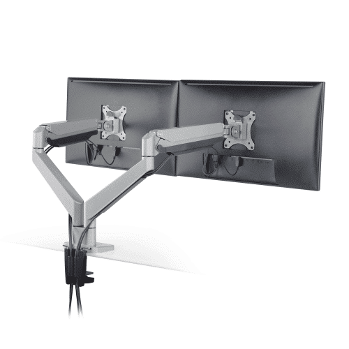 Double bras pour écran Dual Envoy vue arrière